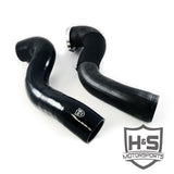 H&S Motorsports Silicone Cold Side Pipe Upgrade Kit for Stock Trucks (2017-Current) - Ford 6.7L OSTS | OSTSAZ Intake Piping
