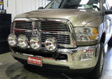 N-Fab Light Bar 04-09 Dodge Ram 2500/3500 - Tex. Black - Light Tabs