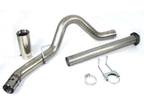aFe LARGE Bore HD Exhausts DPF-Back SS-409 EXH DB Ford Diesel Trucks 11-12 V8-6.7L (td)