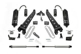 Fabtech 17-20 Ford F250/350 4WD Diesel 6in Radius Arm System w/DL 4.0 Coilover & Rear DL 2.25 Shocks