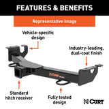 Curt 08-10 Ford F-250/F-350/F-450/F-550 Super Duty & Cab/ Front Trailer Hitch