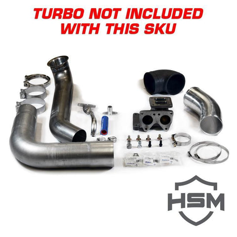 H&S Motorsports Single Turbo Kit Without Turbo (2011-2016) - Chevy LML OSTS | OSTSAZ Turbos
