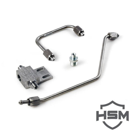 H&S Motorsports Dual High Pressure Fuel Line Assembly (2011-2016) - Chevy LML OSTS | OSTSAZ Dual Fueler Kit