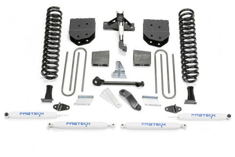 Fabtech 08-16 Ford F250 4WD 6in Basic System w/Perf. Shocks