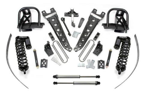 Fabtech 11-16 Ford F250 4WD w/o Overload 8in Radius Arm System w/DL 4.0 Coilovers & Rear DL Shocks