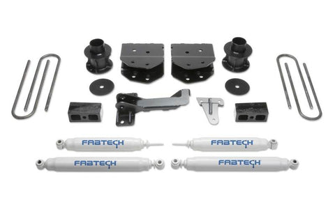 Fabtech 05-07 Ford F250/350 4WD 4in Budget System w/Perf. Shocks