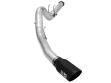 aFe Atlas Exhausts 5in DPF-Back Aluminized Steel Exhaust Sys 2015 Ford Diesel V8 6.7L (td) Black Tip