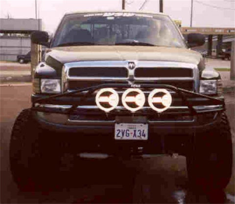 N-Fab Pre-Runner Light Bar 94-01 Dodge Ram 1500/2500/3500 - Tex. Black