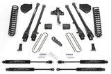 Fabtech 17-19 Ford F250/350 4WD Gas 6in 4 Link System w/Stealth Shocks