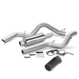Banks Power 06-07 Chevy 6.6L ECSB Monster Exhaust System - SS Single Exhaust w/ Black Tip