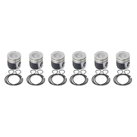 0507 9L DODGE 24 VALVE 0507 ST W/RINGS WRIST PINS AND CLIPS (SET)