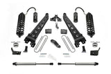 Fabtech 2018 Ford F450/F550 4WD Diesel 6in Radius Arm System w/DL 4.0 Coilover & Rear DL 2.25 Shocks