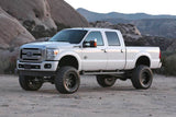 Fabtech 11-16 Ford F250 4WD w/Overload 8in Radius Arm System w/DL 4.0 Resi Coilover & Rear DL Shocks
