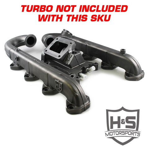 H&S Motorsports Turbo Kit Without Turbo (2017-Current) - Ford 6.7L OSTS | OSTSAZ Turbos