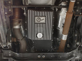 aFe Power Transmission Pan Black Machined 11-19 Ford 6R140 Trucks V8 6.7L (td)