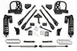 Fabtech 05-07 Ford F350 4WD 6in 4 Link System w/DL 4.0 Coilovers & Rear DL Shocks