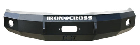 Iron Cross 06-09 Dodge Ram 2500/3500 Heavy Duty Base Front Winch Bumper - Gloss Black