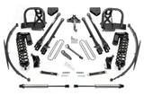 Fabtech 08-10 Ford F250/350 4WD 8in 4 Link System w/DL 4.0 Coilovers & Rear DL Shocks
