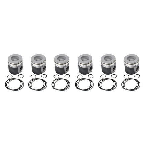 9498 5.9L DODGE DODGE 2ND GEN 12 VALVE MAHLE PISTON .040 OVERSIZED COATED TOPS