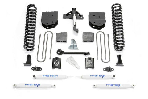 Fabtech 05-07 Ford F250 4WD w/o Overload 6in Basic System w/Perf. Shocks