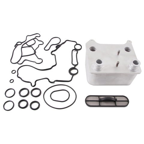 Mishimoto 03-07 Ford 6.0L Powerstroke Replacement Oil Cooler Kit