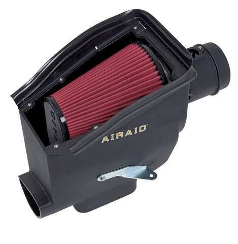 Airaid 08-10 Ford F-250/350 6.4L Power Stroke DSL MXP Intake System w/o Tube (Oiled / Red Media)