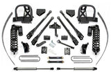 Fabtech 11-16 Ford F250 4WD w/Overload 8in 4 Link System w/DL 4.0 Coilovers & Rear DL Shocks