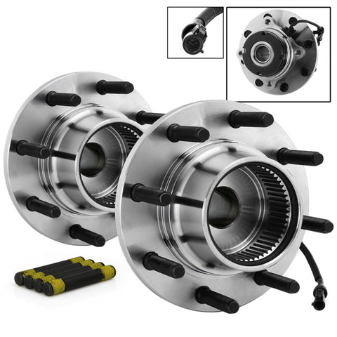 xTune Wheel Bearing and Hub 4WD ABS Ford F250 Superduty 99-04 - Front Left and Right BH-515056-56