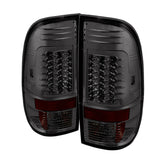 Spyder Ford Super Duty 08-16 Version 2 LED Tail Lights Smoke ALT-YD-FS07-LED-G2-SM