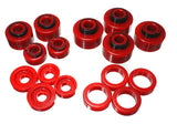Energy Suspension 99-07 Ford F-250/F-350 SD 2/4WD Crew Cab Body Mount Set - Red