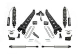 Fabtech 17-20 Ford F250/350 4WD Diesel 6in Radius Arm System w/DL 2.5 Coilover & Rear DL 2.25 Shocks