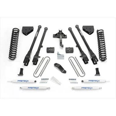 6IN 4LINK SYS W/COILS & PERF SHKS 201113 FORD F450/550 4WD 10 LUG