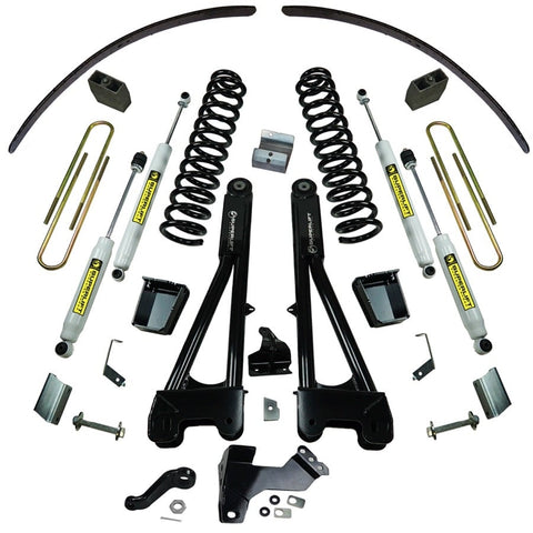1116 FORD F250/F350 SUPER DUTY 4WD DIESEL 8IN LIFT KIT W/REP RADIUS ARMS/SUPERLIFT SHOCKS