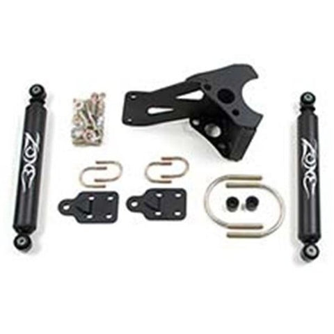 0521 FORD  F250/F350 SUPER DUTY DUAL STEERING STABILIZER KIT  BLACK