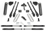 Fabtech 17-21 Ford F250/350 4WD Gas 4in 4 Link System w/Stealth Shocks