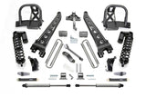 Fabtech 11-16 Ford F350 4WD 4in Radius Arm System w/DL 4.0 Coilovers & Rear DL Shocks