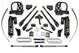 Fabtech 08-10 Ford F250 4WD w/Overload 8in 4 Link System w/DL 4.0 Coilovers & Rear DL Shocks