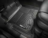 Husky Liners 08-10 Ford SD Super Cab WeatherBeater Combo Black Floor Liners (w/o Manual Trans Case)