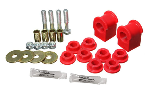 Energy Suspension 2005-07 Ford F-250/F-350 SD 2/4WD Rear Sway Bar Bushing Set - 1-1/8inch - Red