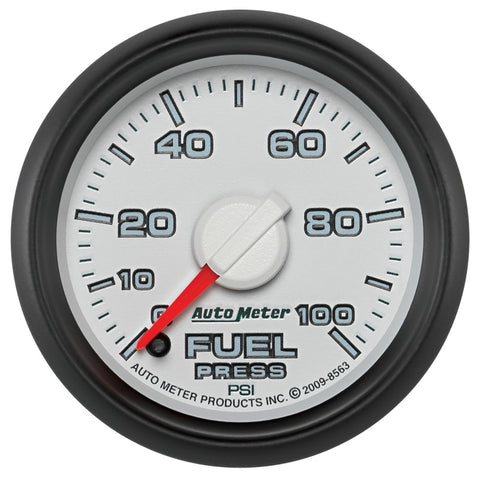 Autometer Factory Match 52.4mm Full Sweep Electronic 0-100 PSI Fuel Pressure Gauge Dodge