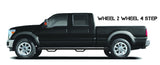 N-Fab Nerf Step 07-13 Chevy-GMC 2500/3500 07-10 1500 Ext. Cab 6.5ft Bed - Tex. Black - W2W - 3in