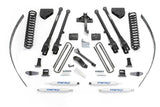 Fabtech 08-16 Ford F250 4WD w/o Overload 8in 4 Link System w/Perf. Shocks