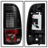 Spyder Ford Super Duty 08-16 Version 2 LED Tail Lights Black ALT-YD-FS07-LED-G2-BK