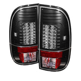 Spyder Ford Super Duty 08-16 Version 2 LED Tail Lights Black ALT-YD-FS07-LED-G2-BK