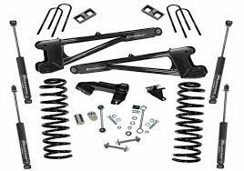 0810 FORD F250/F350 SUPER DUTY 4WD DIESEL 4IN LIFT KIT W/REP RADIUS ARMS/SUPERLIFT SHOCKS