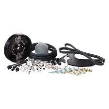 1115 FORD 6.7L DUAL HIGH PRESSURE FUEL KIT W/O CP3 (BLACK)
