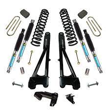 1116 FORD F250/F350 SUPER DUTY 4WD DIESEL 4IN LIFT KIT W/REP RADIUS ARMS/BILSTEIN SHOCKS