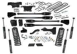 1116 FORD F250/F350 SUPER DUTY 4WD DIESEL 6IN LIFT KIT W/A 4 LINK CONVERSION/SUPERLIFT SHOCKS