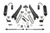 Fabtech 11-16 Ford F350 4WD 6in Radius Arm System w/DL 4.0 Resi Coilovers & Rear DL Shocks