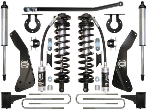 ICON 11-16 Ford F-250/F-350 4-5.5in Stage 2 Coilover Conversion System